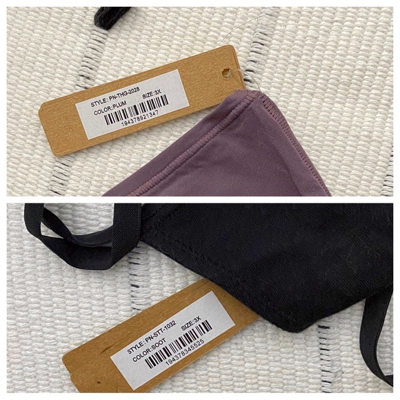 SKIMS FITS EVERYBODY T STRING and SEAMLESS PLUM BLACK SIZE 3X 2 pc bundle - Picture 9 of 16